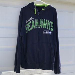 Seahawks zip up sweatshirt
